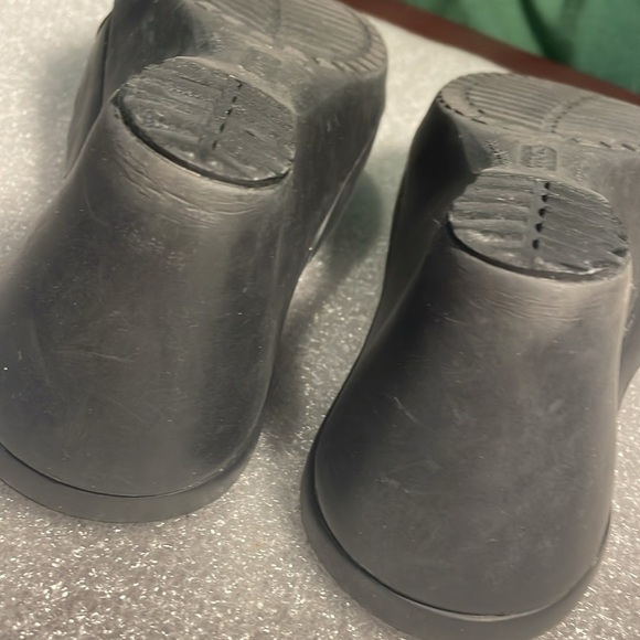 Women's Crocs Black Platform Wedge Slip-On Sandal Size 8 - Picture 10 of 13